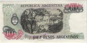 Argentinien / Argentina P.313 10 Peso Argentinos (1983-85) U.1 (1) 