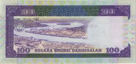 Brunei P.17 100 Ringgit 1989 (3) 