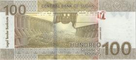 Sudan P.77b 100 Sudanese Pounds 2021 (1) 