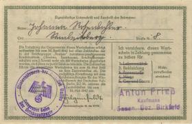 WHW-34 Winterhilfswerk 1 Reichsmark 1941/42 (1/1-) 