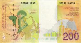 Belgien / Belgium P.148 200 Francs (1995) (1) 