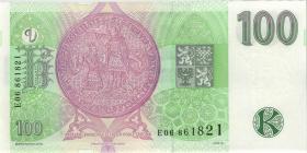 Tschechien / Czech Republic P.18 100 Kronen 1997 E (1) 