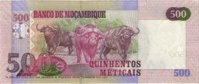 Mozambique P.153a 500 Meticais 2011 (2) 