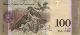 Venezuela P.093j 100 Bolivares 5.11.2015 (1) 