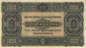Ungarn / Hungary P.081 8 Filler auf 1000 Kronen 1923 (1925) (2/1) 