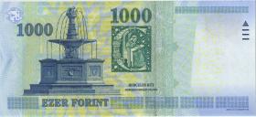 Ungarn / Hungary P.197e 1.000 Forint 2015 (1) 
