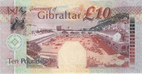 Gibraltar P.30 10 Pounds 2002 B 000858 (1) 