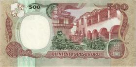 Kolumbien / Colombia P.423a 500 Pesos Oro 20.7.1981 (1) 