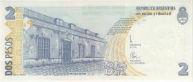 Argentinien / Argentina P.346 2 Pesos (1998-2003) (1) U.1 