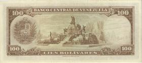 Venezuela P.048i 100 Bolivares 1972 (3+) 