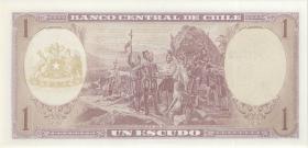 Chile P.136 1 Escudo (1964) (1) 