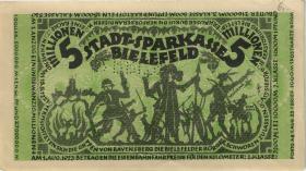 Bielefeld 5 Millionen Mark 1923 (1/1-) Perforiert 