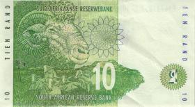 Südafrika / South Africa P.123a 10 Rand (1993) (2) 