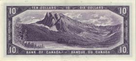 Canada P.079b 10 Dollars 1954 (1/1-) 