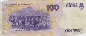 Argentinien / Argentina P.345b 100 Pesos (1992-1997) (3) 