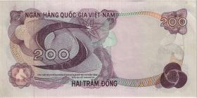 Südvietnam / Viet Nam South P.027 200 Dong (1970) (2) 