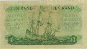 Südafrika / South Africa P.107b 10 Rand (1962-65) (Afrikaans) (2) 