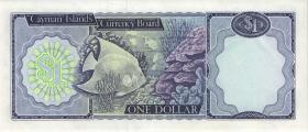 Cayman-Inseln P.05a 1 Dollar 1974 (1985) (1) 