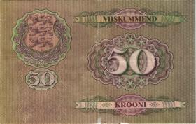 Estland / Estonia P.65a 50 Kronen 1929 (4) 