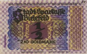 Bielefeld GP.49P 2,10 Goldmark = 1/2 Dollar 1923 (1) 