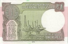 Indien / India P.117b 1 Rupien 2016 (1) 