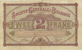R.434: Besetzung Belgien 2 Francs 10.4.1915 (3) 