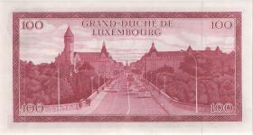 Luxemburg / Luxembourg P.56 100 Francs 1970 (1) C 