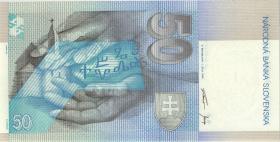 Slowakei / Slovakia P.21c 50 Kronen 1999 (1) 