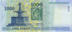 Ungarn / Hungary P.197a 1.000 Forint 2009 (1) 