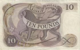 Großbritannien / Great Britain P.376r 10 Pounds (1964-75) replacement (3+) 