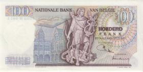 Belgien / Belgium P.134b 100 Francs 25.10.1971 (3+) 