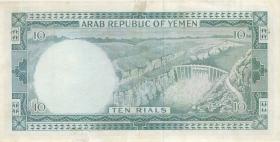 Jemen / Yemen arabische Rep. P.03b 10 Rials (1964) (3) 