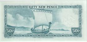 Insel Man / Isle of Man P.28b 50 New Pence (1979) B (1) 