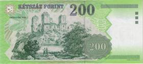 Ungarn / Hungary P.187a 200 Forint 2001 (1) 