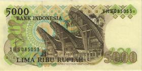 Indonesien / Indonesia P.120 5000 Rupien 1980 (2) 
