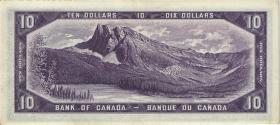 Canada P.079b 10 Dollars 1954 E/T (1-) 
