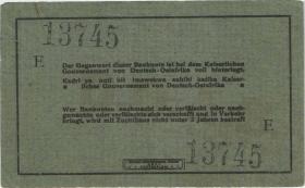 R.921b: Deutsch-Ostafrika 5 Rupien 1915 E (1/1-) "Häge" 