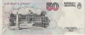 Argentinien / Argentina P.344b 50 Pesos (1992-1997) (2) 