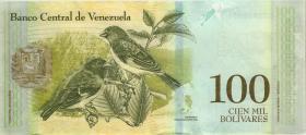 Venezuela P.100c 100.000 Bolivares 13.12.2017 (1) 