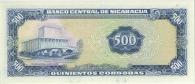 Nicaragua P.133 500 Cordobas 1979 (1) 00000537 