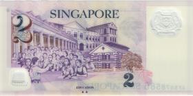 Singapur / Singapore P.46e 2 Dollars (2005) Polymer (1) 