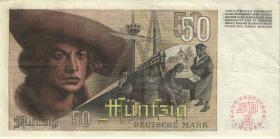 R.254 50 DM 1948 Bank Deutscher Länder E.37 (3+) 