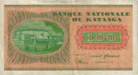 Katanga P.08a 100 Francs 1960 (3+) 