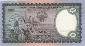 Mozambique P.112b 1000 Escudos 1972 (2+) 