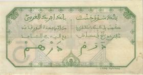 Franz. Westafrika / French West Africa P.005B 5 Francs 1924 (2) 