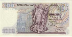 Belgien / Belgium P.134b 100 Francs 17.4.1975 (1) 