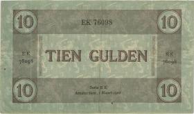 Niederlande / Netherlands P.035 10 Gulden 1922 (3) 