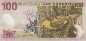 Neuseeland / New Zealand P.189a 100 Dollars (19)99 Polymer (1) BG 