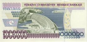 Türkei / Turkey P.209a 1.000.000 Lira 1970 (1995) (1) Serie C 