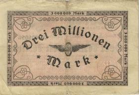 PS1283 Reichsbahn Köln 3 Millionen Mark 1923 (4) 